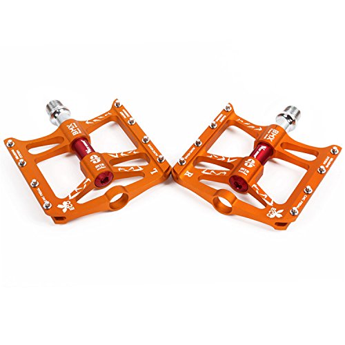 West Biking MTB BMX Fahrrad Pedale superleicht rutschfest Spindel 9/16 Zoll 4 Farben - 5