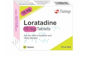 ASREV HEALTHCARE 6 Months Supply Loratadine Hayfever & Allergy Relief Antihistamine 10mg Tablets (30x6) GSL