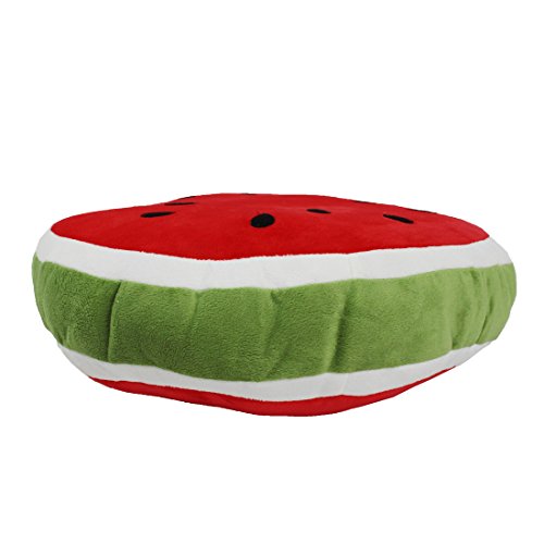 Rundes Wassermelonen Kissen Plüsch Spielzeug 45cm - 2