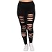 Produktbild Btruely Yoga Hosen Damen High Waist Leggings Hosen Jogginghose Damen Yoga Hose Plus Size Running Loch Laufhose Jogginghose Damen Lang Runninglang Hose Workout Schwarz Strumpfhose Lässige Hosen (XL, Schwarz)