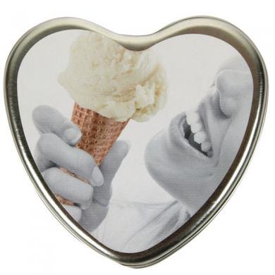 Candle 3 N 1 Heart Edible Vanilla 4.7 Oz Candle 3 N 1 Heart Edible Vanilla 4.7 Oz