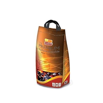 La Garden Premium Buchen Holzkohle 5 Kg Profi Grillkohle 81605 Hartholzkohle Aus Buchenholz Lange Brenndauer Gleichmige Glut