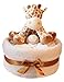 LARGE Unisex Giraffe Nappy Cake Baby Gift FREE Delivery
