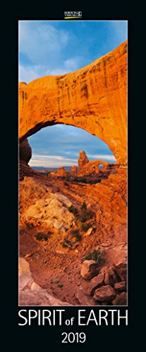 Spirit of Earth 207719 2019: Schmaler Wandkalender. Foto-Kunstkalender über unsere atemberaubende Natur. PhotoArt Vertikal. 28,5 x 69 cm. Edles Foliendeckblatt.