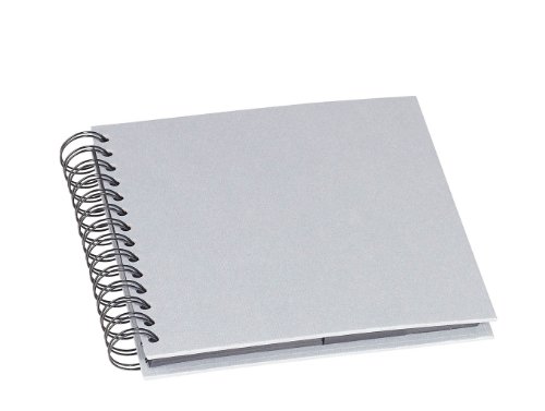 Rössler 1329452175 - S.O.H.O. Spiral-Fotoalbum 18 x 18 cm, 30 Blatt, stone