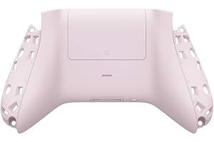 ‎EXTREMERATE eXtremeRate Rückseite Gehäuse Case für Xbox Series X/S Controller Model 1914, DIY-Ersatz Backplate Shell & Batterieabdeckung Skin Cover Set für Xbox Core Gamepad-Pink