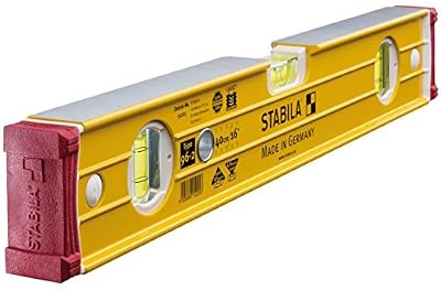 Stabila MPTYPE962 Niveau à Bulle Type 96-2, Jaune, 40cm