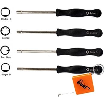 Cacciavite KIMISS Per Regolazione Carburatore, Acciaio Inox, 15,5 Cm, Con Impugnatura Ergonomica, Per Piccoli Motori