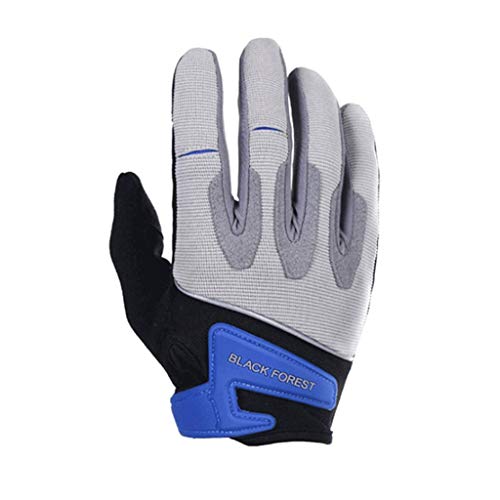 Preisvergleich Produktbild Outdoor-sonnenschutz Reiten Handschuhe Fahrrad Vollfinger-lange Fingerhandschuhe Touchscreen Sport Fitness rutschfeste Dämpfung Atmungsaktiv (größe : XL)
