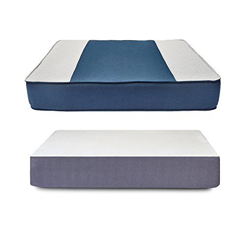 World-of-Angus-The-Dog-Bed-Cover-and-Bundle-Large-GreyNavy