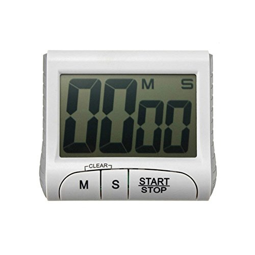 Patgoal elektronischer Timer mit Stoppuhr LCD Display
