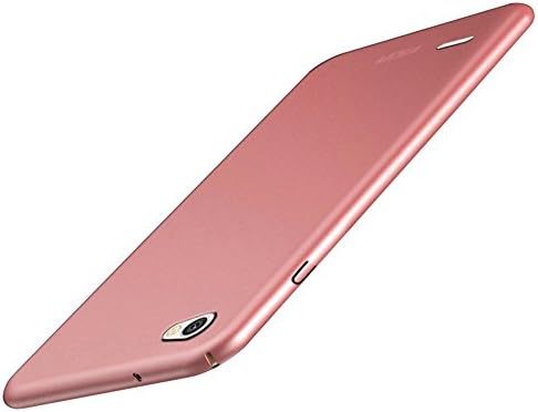 SMTR LG Q6 Case, Ultra Slim PC Hard Gel Back Case Cover Shell for for LG Q6 (Rose Gold)