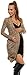 Happy Mama. Women's Maternity Jersey Cocoon Cardi Coat Jacket Patches. 286p (Brown Leopard, UK 14/16)