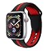Produktbild Uhrenband Für Apple Watch Series 4 40mm Armband, MuSheng 23CM Armband Soft Silikon Ersatz Sport Band, Erhältlich (Schwarz)