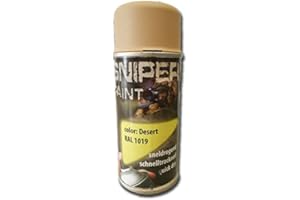 MOMO FING Sniper Paint 469313D Peinture en spray, 150 ml, couleur désert