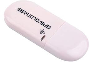 DIYmalls G71 G-mouse USB GPS Dongle Receiver Module 9600bps 56 Channel NMEA-0183 for Google Earth Windows PC, Compatible with VK-172 GPS