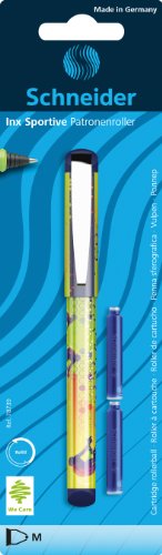 détail Lot de 5 Schneider Blister Inx Sportive Rollers avec 2 cartouches