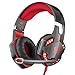 Produktbild UNOKS LED Professionelle Kopfhörer mit Mikrofon, Wireless Gaming Headset, 7.1 Provinzstraße + Vibration Dual Chip