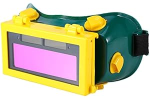 ZJCHAO Welding Glasses, Welding Goggles oscurectimieto Mask Eyes Goggle Soldering Iron Arc DIN3/11