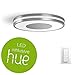 Produktbild PHILIPS HUE White Ambiance Being Deckenleuchte inkl. Dimmschalter | aluminium | AMAZON ECHO & APPLE HOMEKIT kompatibel | LED-Deckenleuchte für Wohnzimmer, Schlafzimmer, Esszimmer, Kinderzimmer, Flur, Büro, Küche