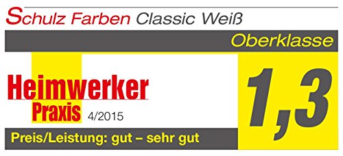 Schulz Classic Weiss, Wandfarbe, Innenfarbe, weiß, 10l - 2