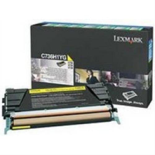 Preisvergleich Produktbild Lexmark PB-Toner gelb C736 X736 X738