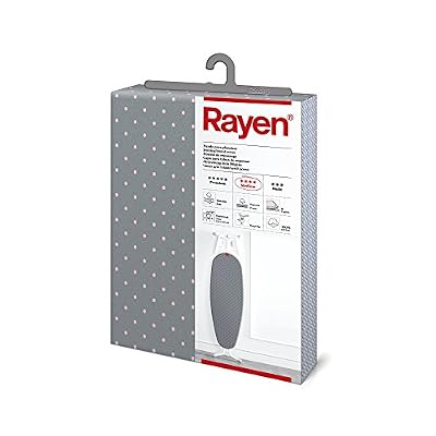 Rayen 6112.04 Tables & Housses à Repasser, Tissu de Laine/Mousse, Multicolore, 45 x 130 x 2 cm