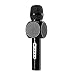 Produktbild OOFAYHD Funkmikrofon, tragbarer Handy Bluetooth Mikrofon Kondensator Dual-Lautsprecher für Smartphone Android iPhone etc,Black