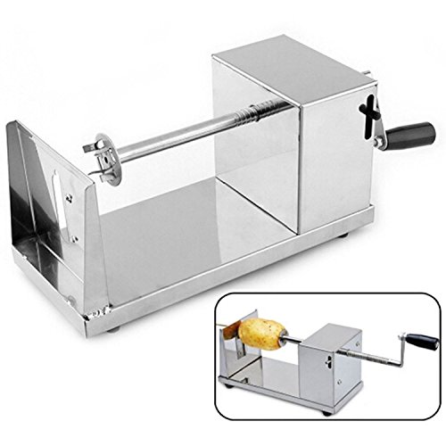 Manuelle Edelstahl Kartoffel Twister Spiralschneider Schneider Kartoffelschneider - 2