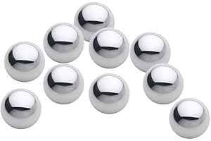 KUTLU DEUTSCHLAND GMBH 10x Stahlkugeln Eisenkugeln Metallkugeln Ø 4,4mm