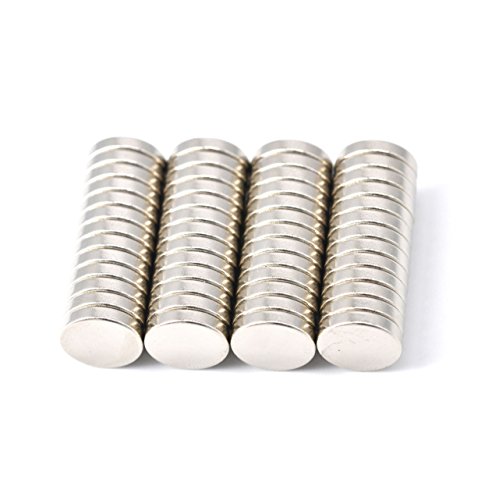 Neodym Magnet 10x2 mm 52 Stück Magnete Extrem Stark 2,2 Kilo Haftstärke - Magenesis®
