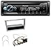 Produktbild caraudio24 Pioneer DEH-S510BT USB MP3 CD AUX Bluetooth Autoradio für Opel Combo C Corsa C Tigra Meriva ab 2005 Silber