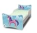 Produktbild BEST FOR KIDS KINDERBETT mit Schaummatratze mit TÜV ZERTIFIZIERT 90x200 30 DESIGNS (Pony)