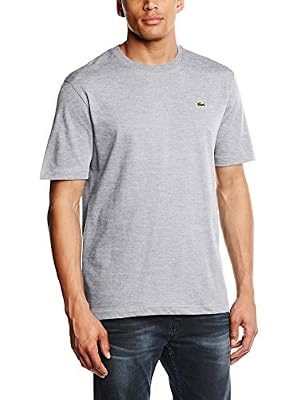 Lacoste - T-shirt - Manches courtes Homme - Gris - Large