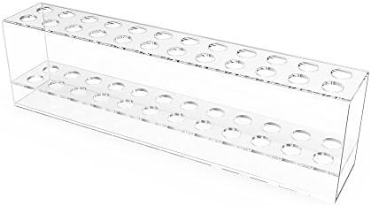Boxalls Cosmetic Shelf Makeup Eyebrow Display Oval BrEUh Holder Clear Acrylic