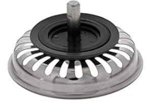 BLUEWATER ARMATUREN Blanco strainer basket, 3.5 inches, diameter = 82 mm (24 slots) VI 125561 since 1996 - valve basket, strainer basket, plug, sink plug, sink stopper