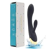 Hand Held Waterproof Personal Electric Magic Wand Massager with 10 speeds,Sexy Adult Toys G-Spot Rabbits Vibrator for Women