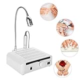 Equipado con una luz LED que se puede ajustar libremente en diferentes ángulos, puede ser más claro para la manicura o la pedicura
