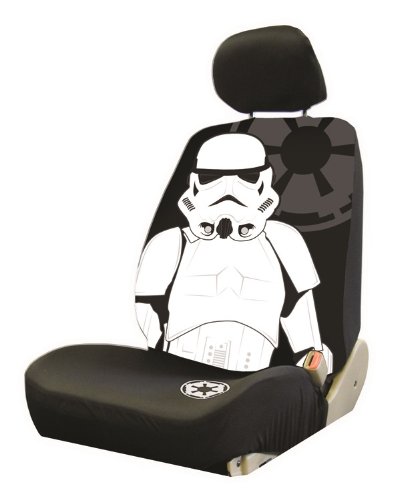 PlasticolorStar Wars Stormtrooper Low Back Seat Cover