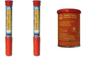 NAVPOWER YACHT ENERGY QUALITY Kit Segnali di Soccorso 3 miglia per barca - Segnali di emergenza Kit fuochi di segnalazione - Certificati Scadenza 4 anni