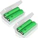 Produktbild kraftmax 4er Pack 18650 Akku Batterie - Neuste VTC6 - V6 Version - Li-Ion / 3,7V / 30A / 3120mAh - in Premium Akkubox für 18650 Akkus