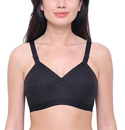 Cotton Shaper Full Coverage Detachable Straps Bra for Women