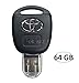 Produktbild Sport Luxus-Auto-Schlüssel / Key Fob 64GB USB-Flash-Laufwerk / Memory Stick / Pen Drive