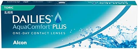 Dailies AquaComfort Plus Toric Lenti a Contatto Giornaliere, 30 Lenti, BC 8.8 mm, DIA 14.4 mm, CYL -0.75, Asse 100, -5 Diopt