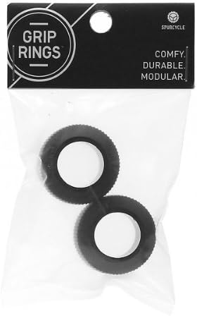 SpurCycle Grip Ring Spares (Pack of 2), Black