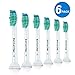 Produktbild Kompatibel Philips Sonicare zahnbürstenaufsatz ProResults, für Sonicare Aufsätze, Proresults Bürstenköpfe 6er Pack, Standard, Weiß, gelangen an schwer erreichbare Stellen & passen auf jede Sonicare Zahnbürste mit Aufsteck-System, Premium-Qualität mit erschwinglichem Preis.