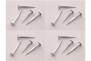 SISI UK 50 x Fine Cut - UPHOLSTERY/CARPET TACKS/PINS/NAILS - Size:10mm,13mm,15mm & 20mm Zinc (25mm)