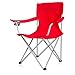Produktbild Klappstühle Sessel Stühle & Strandkörbe Klappbarer Strandstuhl im Freien tragbarer Ultra Heller Freizeitstuhl, der Schemel fischt Kann Mehr als 100kg Tragen (Color : Red)