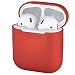 Produktbild Airpods Schutzhülle, Langlebige Airpods Silikonhülle, Stoßfest Schutzhülle, Weiche, Schlanke Passform Silikonhülle für Apple-Ladekoffer, Leichte Airpods Silikonhülle von SimLife - Rot