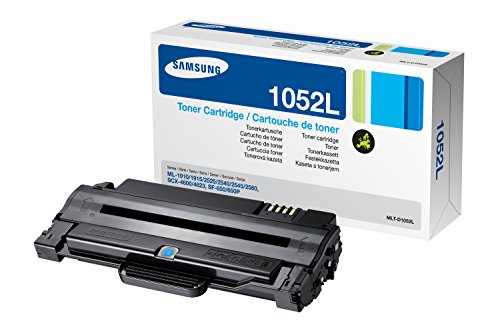 Samsung MLT-D1052L/ELS Original Toner (inkl. Trommel, Hohe Reichweite, Kompatibel mit: ML-1910/1915/2525/2525W/2540/2545/2580N SCX-4600/SCX-4623F/SCX-4623GN/SF-650) schwarz - 2